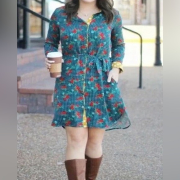 Matilda Jane Fa La La Shirt Dress - Picture 2 of 9